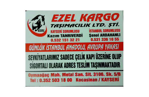 Kayseri Ezel Kargo